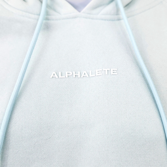 Alphalete Light Blue Performance Hoodie - Picture 4 of 8
